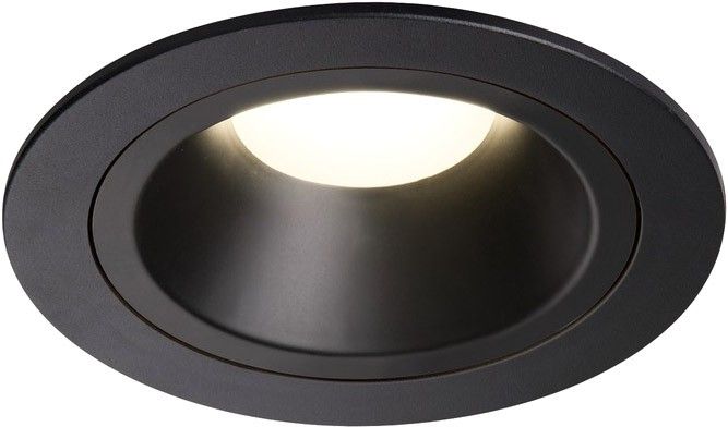 SLV NUMINOS, encastré de plafond intérieur, 40°, noir, LED, 4000K