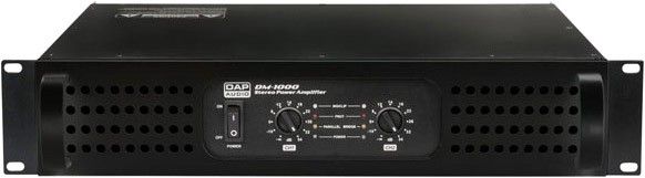 DAP-Audio DM-1000 - 2x 500 W Verstärker der Klasse D