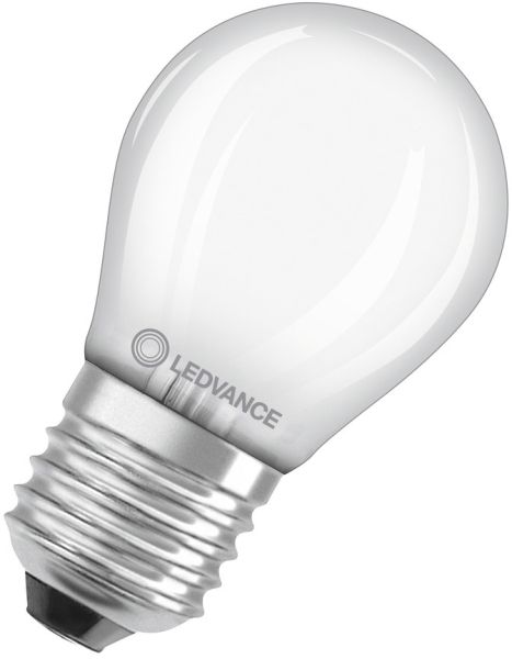 LEDVANCE LED CLASSIC P P 4W 827 mattiert E27