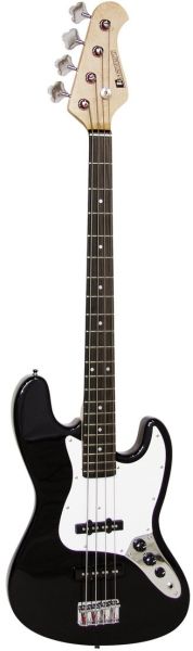 DIMAVERY JB-302 E-Bass, schwarz