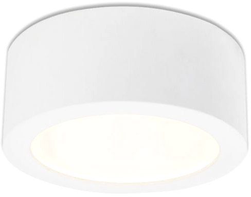 ISOLED LED Aufbauleuchte LUNA 8W, weiß, indirektes Licht, neutralweiß