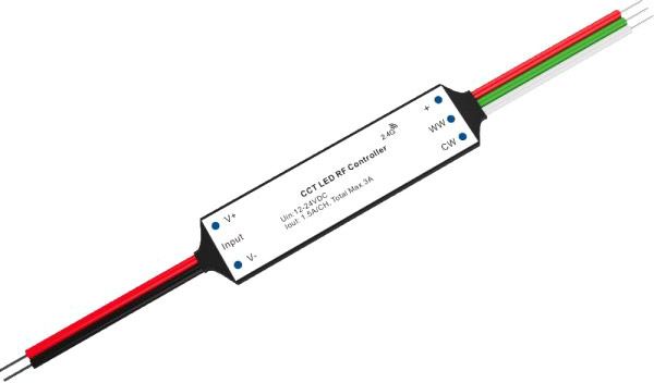 ISOLED Sys-Pro weißdynamischer Funk Mesh PWM-Controller Mini, 2 Kanal, 12-24V DC 2x1.5A