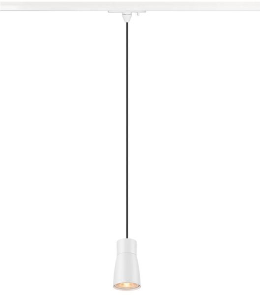 SLV PURI 2.0 Dome, 1~ Pendelleuchte, GU10, Pendellänge 200cm, 1x max. 6W, weiß