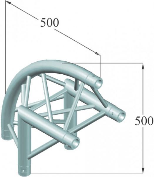 ALUTRUSS TRILOCK 6082AC-24R 2-Weg-Ecke 90° /