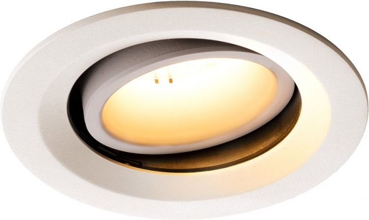 SLV NUMINOS, encastré de plafond intérieur, 40°, blanc, LED, 2700K, orientable