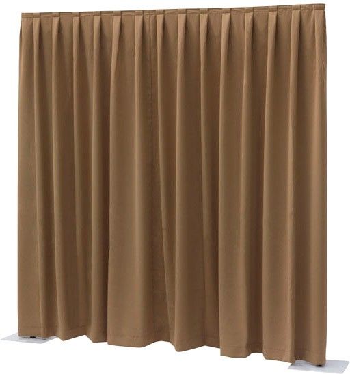 Showtec P&D curtain - Dimout - Gefaltet, 300 (B) x 300 (H) cm, 260 g/m2