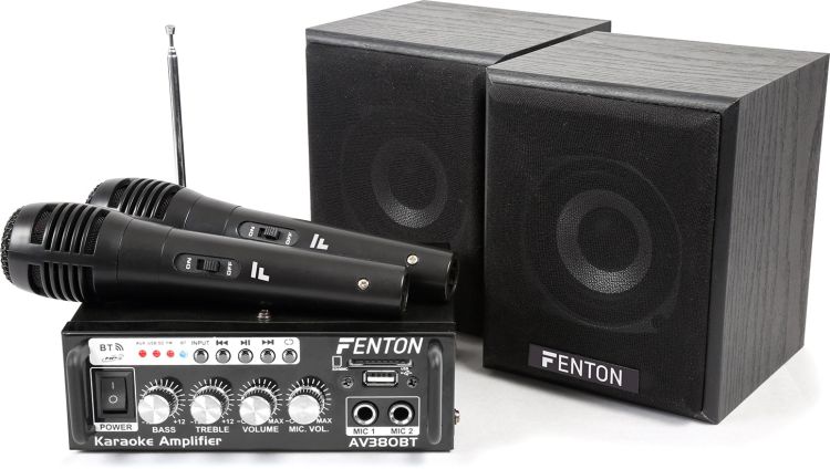 Fenton AV380BT Verstärker-Kit mit Lautsprechern USB/SD/BT -B-Stock-