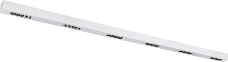 SLV Q-LINE CL, LED Indoor Deckenaufbauleuchte, 2m, BAP, silber, 4000K