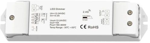 ISOLED Sys-Pro Push/Funk Mesh Multi-PWM-Controller, 1 Kanal, 12-24V DC 10-15A