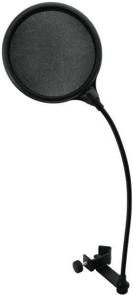 OMNITRONIC DSH-135 Mikrofon-Popfilter schwarz