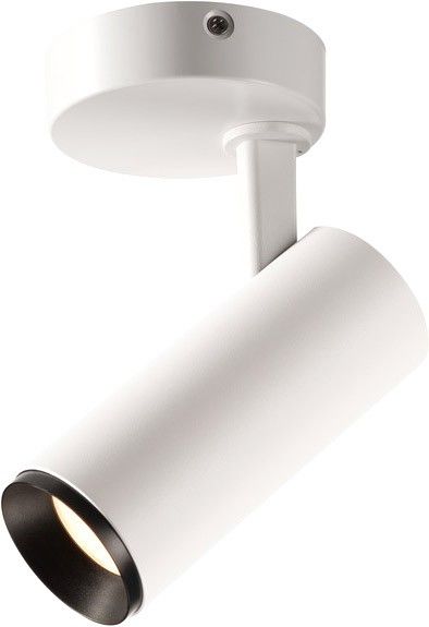 SLV NUMINOS® SPOT PHASE S, Indoor, luminaria de superficie de techo led blanco/negro 4000 K 45 °