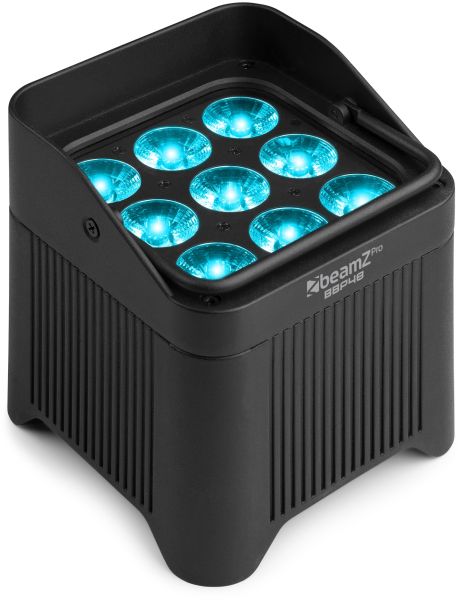 beamZ Pro BBP48 Batterie Uplight Par 9x 12W IP65