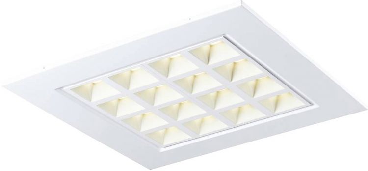 SLV PAVONO 600x600, Indoor LED Deckeneinbauleuchte weiß 4000K UGR