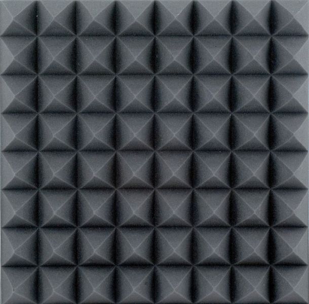 Mousse acoustique pyramide 100 mm, 50 x 50 cm - omnitronic