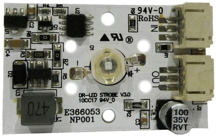 Platine (LED) LED KLS Scan Pro (CRT_DR_LED_STROBE V3.0 UV_2W)