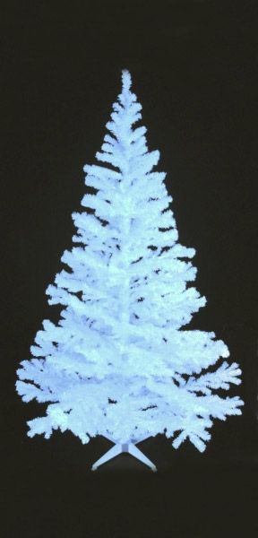 EUROPALMS Tanne, UV-glitzerweiß, 210cm -B-Stock-