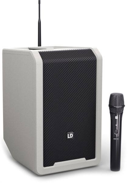 LD Systems ANNY® 8 HHD B4.7 G (USA Version) - Tragbarer Bluetooth® PA-Lautsprecher mit Akku