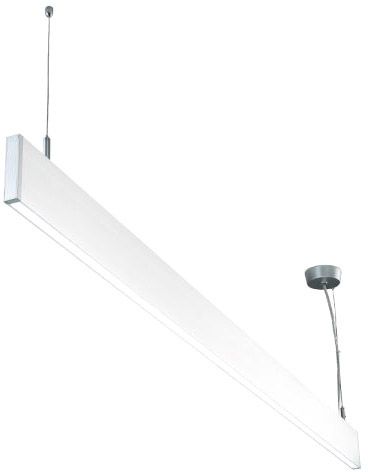 ISOLED LED Hängeleuchte Linear Up+Down 600, 25W, prismatisch, linear-verbindbar, weiß