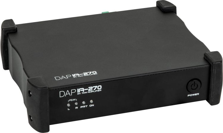 DAP-Audio IA-270 Verstärker der Klasse D mit 2x 70 W an 4 Ohm