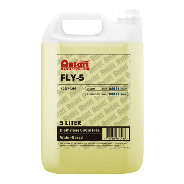 Antari FLY-5 Nebelfluid 5 Liter - sehr hohe Dichte