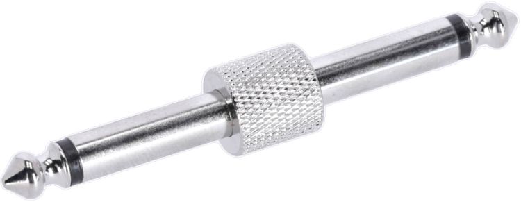 Adam Hall Connectors 4 STAR A J M2 JM2 S - Adapter 6,3 mm Klinke TS auf 6,3 mm Klinke TS, gerade