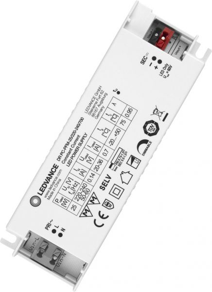 LEDVANCE LED DRIVER PHASE-CUT PERFORMANCE -25/220-240/700