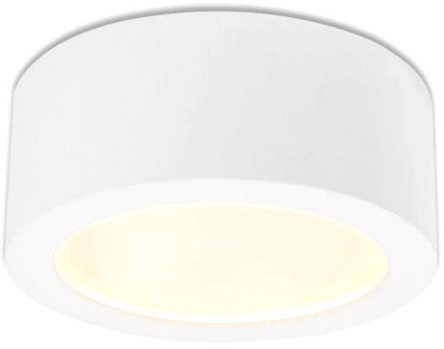 ISOLED LED Aufbauleuchte LUNA 8W, weiß, indirektes Licht, warmweiß, dimmbar