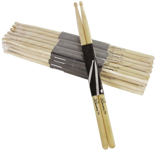 DIMAVERY DDS-7A Drumsticks, Ahorn