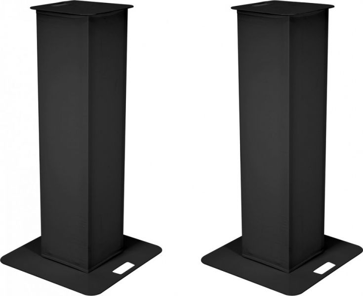 EUROLITE 2x Stage Stand 150cm inkl. Cover und Tasche, schwarz