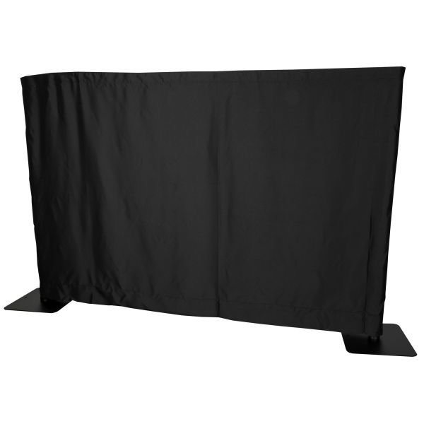 Wentex P&D Vorhang MGS 5.16 oz/yd² Schwarz - 9' x 4' (B x H) - uneinheitlich