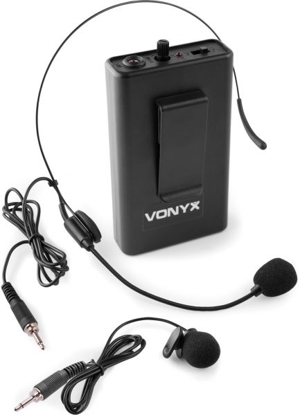 Vonyx BP12 Taschensender-Mikrofon-Set 864.5MHz