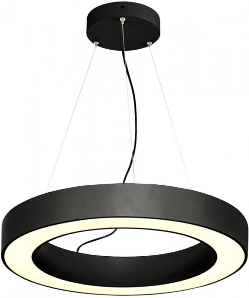 SLV MEDO RING 60 DALI, Indoor LED Pendelleuchte, schwarz, 3000K