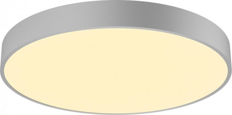 SLV MEDO 60 CW, CORONA, LED Indoor Wand- & Deckenaufbauleuchte, silbergrau