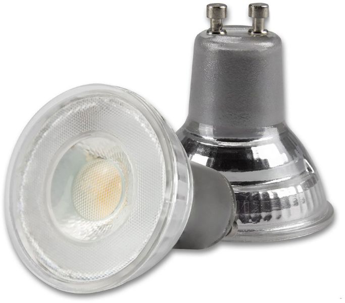 ISOLED GU10 LED Strahler 5,5W, 60°, prismatisch, warmweiß, CRI90, 3-Stufen dimmbar