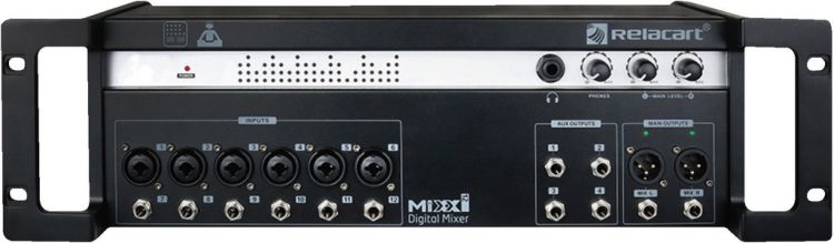 MONACOR MIXX12-D Audio-Digital-Mischpult mit Dante®-Interface