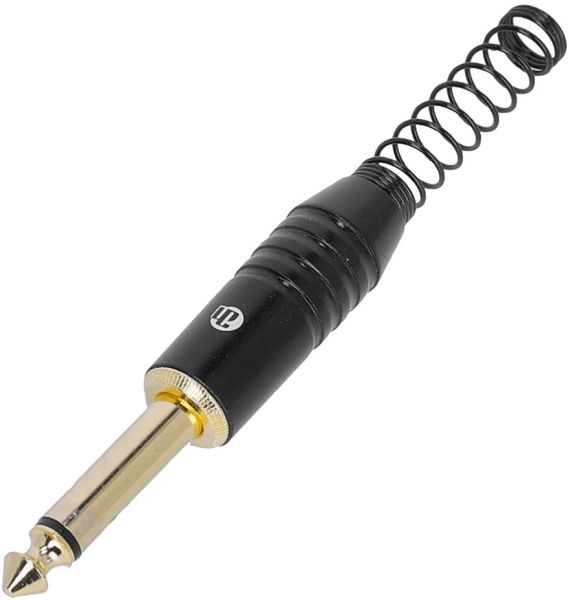 Adam Hall Connectors 4 STAR CJM2 BLK - Klinke TS | mit vergoldeten Kontakten