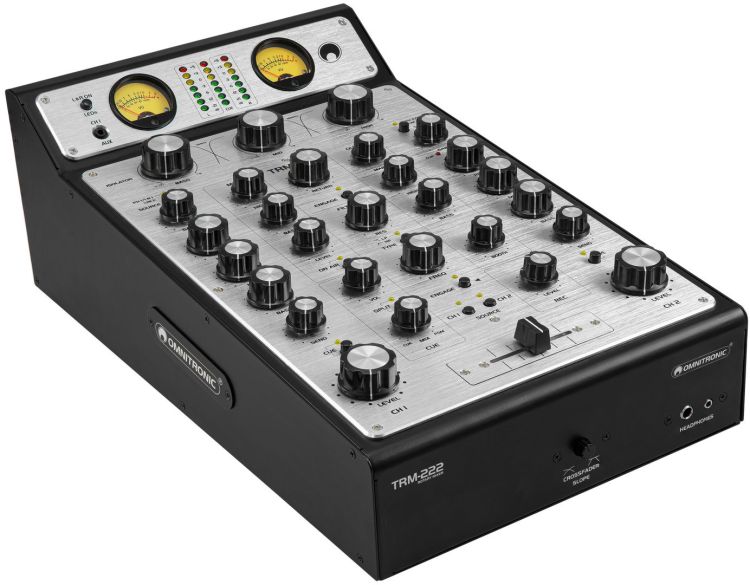 OMNITRONIC TRM-222 2-Kanal Rotary-Mixer