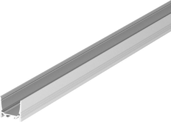 SLV GRAZIA 20, Aufbauprofil, LED, standard, gerillt, 1m, aluminium