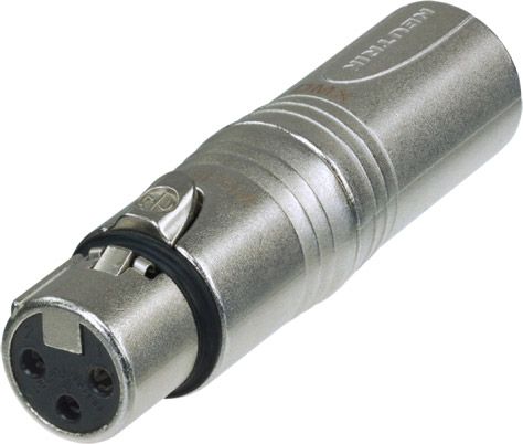 Neutrik NA3F5F Adapter 3pol XLR(F)/5pol XLR(F)