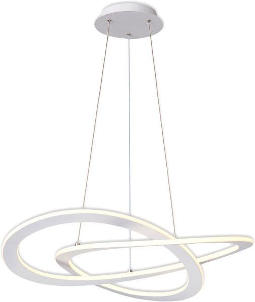 ISOLED LED Hängeleuchte Design 600, weiß, 40W, rund, 3000K, dimmbar