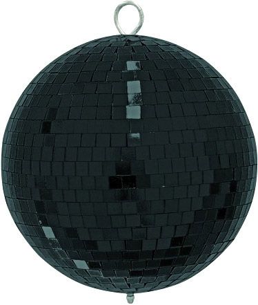 EUROLITE Mirror Ball 20cm black - cheap at LTT
