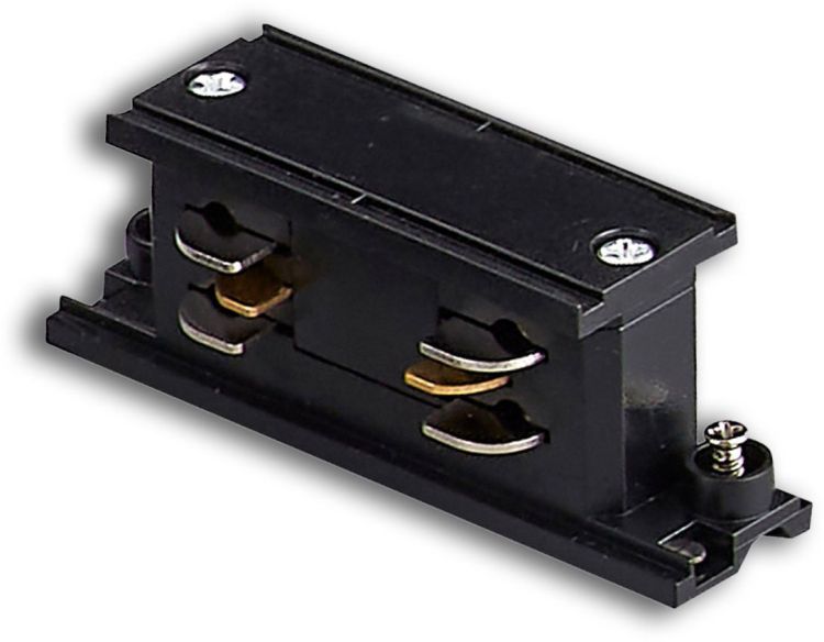 ISOLED 3-Phasen DALI Schiene Linearverbinder, stromführend, schwarz