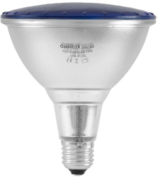 OMNILUX PAR-38 230V SMD 15W E-27 LED blau