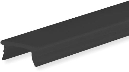 ISOLED Abdeckung COVER34 schwarz/matt 600cm für Profil SURF8