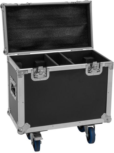 ROADINGER Flightcase 2x TMH-B120 mit Rollen