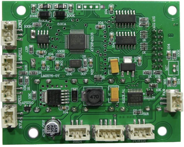 Platine (Display) LED Mega Strobe 768 Bar (AT-480W-V11.PCB)