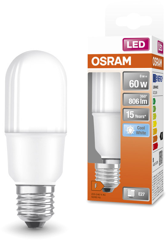 OSRAM LED STAR STICK 60 FR 8 W/4000K E14 Lamp