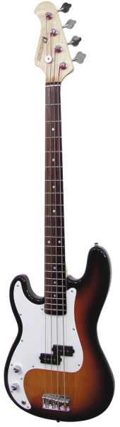 DIMAVERY PB-320 E-Bass LH, sunburst