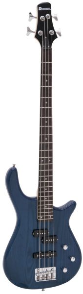 DIMAVERY SB-321 E-Bass, blau glänzend