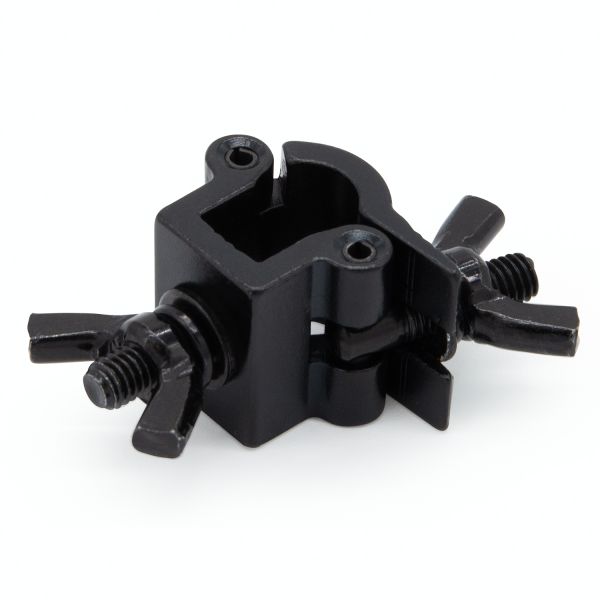 Riggatec Halbschelle - Halfcoupler klein schwarz bis 10 kg (10 mm)